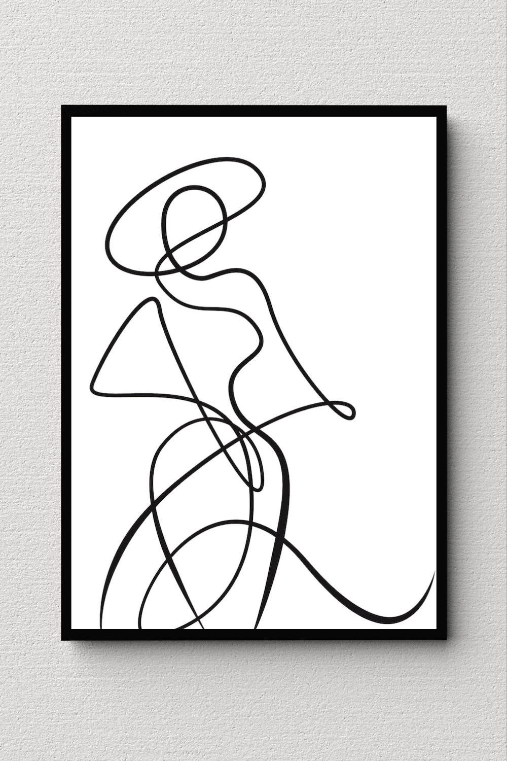 Graceful Abstraction Wall Art II