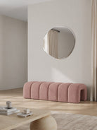 Graciell Mink Blush Bench