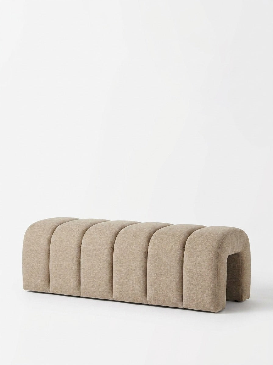 Graciell Taupe Bench