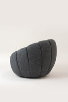 Grey Blossom Arm Chair