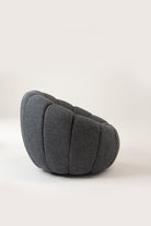 Grey Blossom Arm Chair