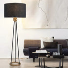 Retro Style Fabric Floor Lamp Homekode 