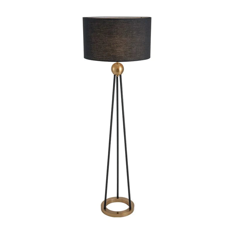 Retro Style Fabric Floor Lamp Homekode 