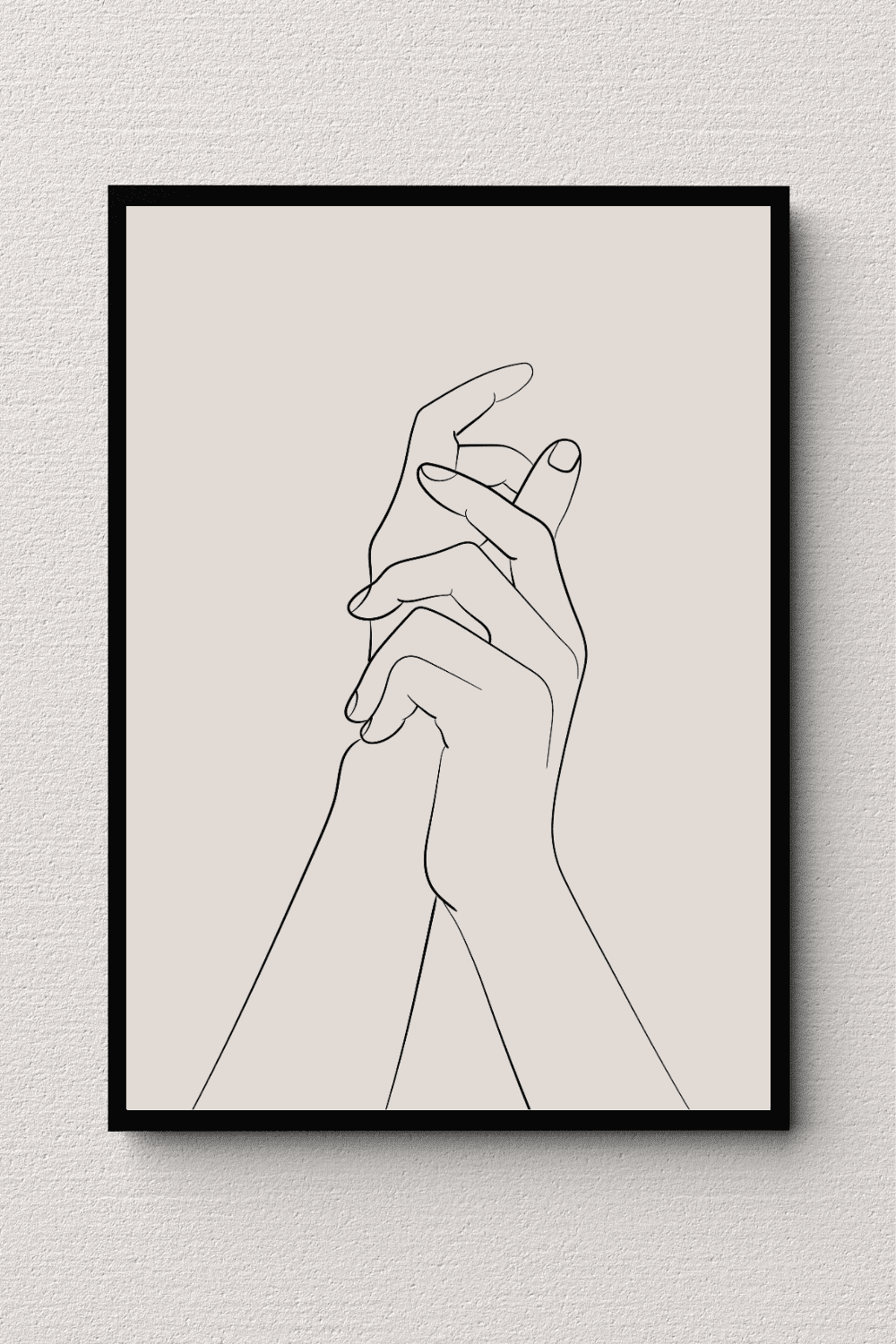 Delicate Hold Wall Art