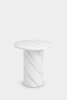 Harriet Bianco Lasa Italian Marble Side Table
