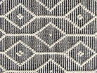 Natural White & Black Woven Rug (200x80 CM) WOVEN RUG Homekode 