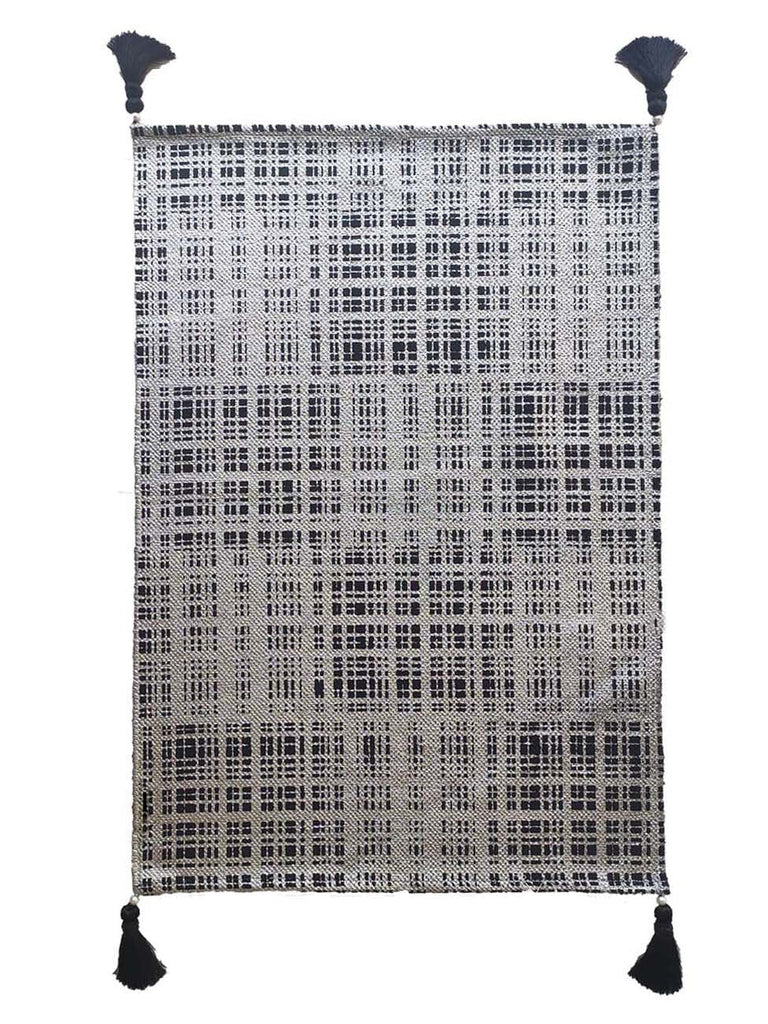 Artisan Weave - Screen Printed Rug (3 Sizes) Table Tuft Shaggy RAM 60x90 CM 