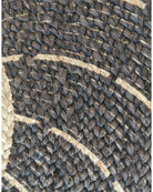 Infinite Swirl - Jute Round Rug (90 CM)