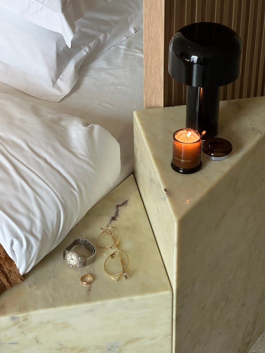 Ersa Green Onyx Marble Plinth (2 Sizes) 