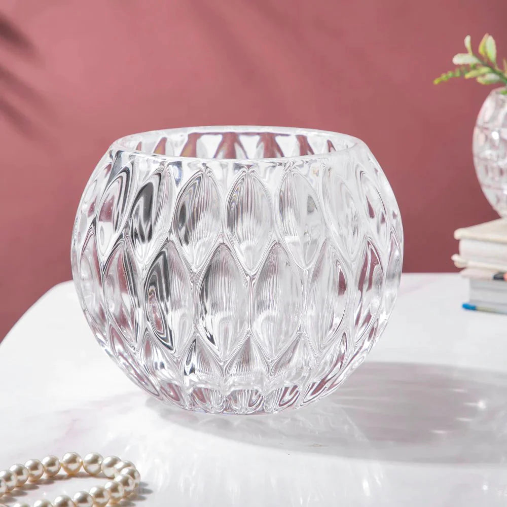 Crystal Lozenge Pattern Bowl (2 Sizes)