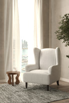 Inez Off White Sofa Chair