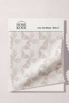 Ivory Tonal Mosaic - White 21