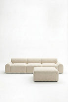 
Kallia Cream Boucle 3 Seater with Ottoman
