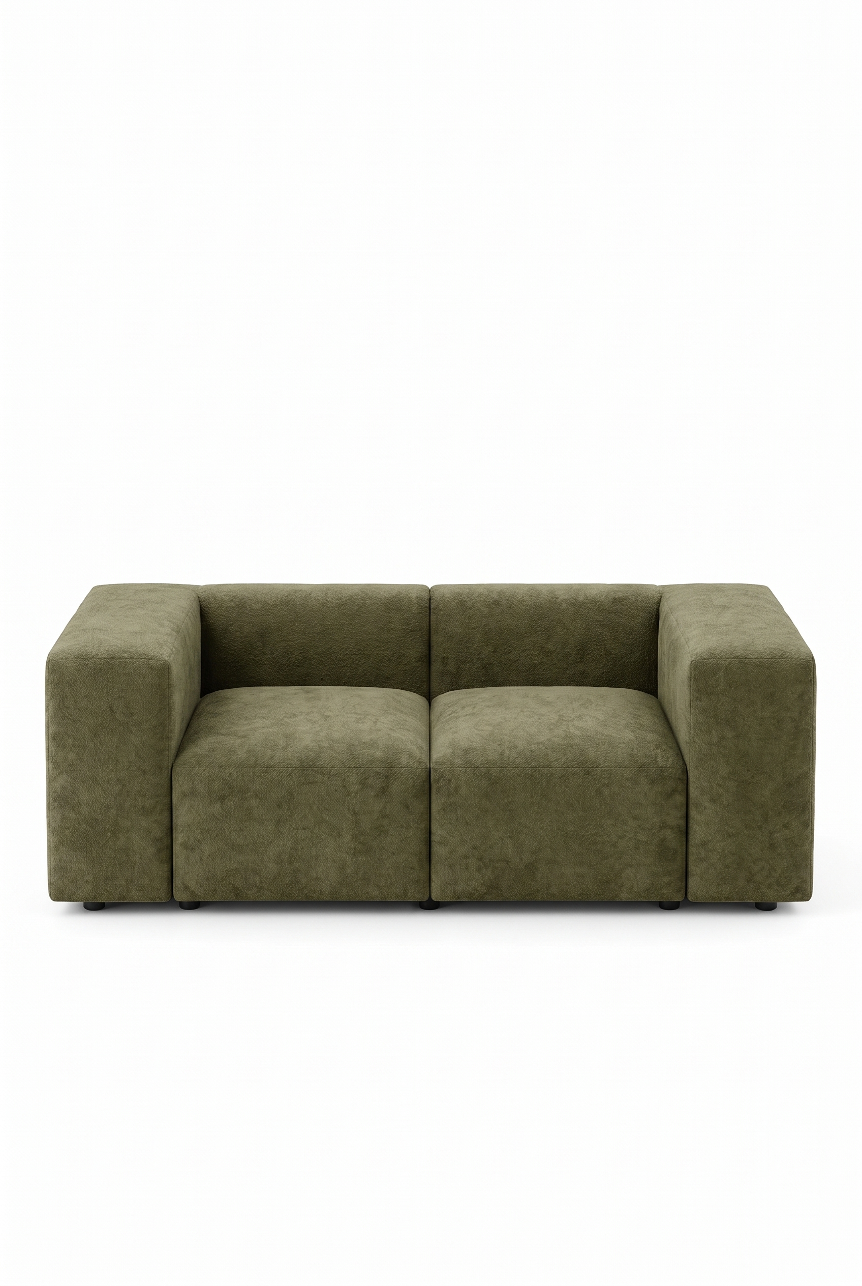 Karina Light Olive Green 2 Seater Sofa