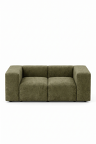 Karina Light Olive Green 2 Seater Sofa
