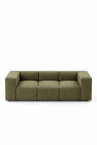 Karina Light Olive Green 3 Seater Sofa