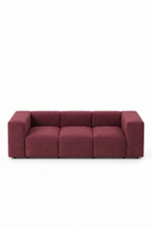 Karina Mulberry 3 Seater Sofa