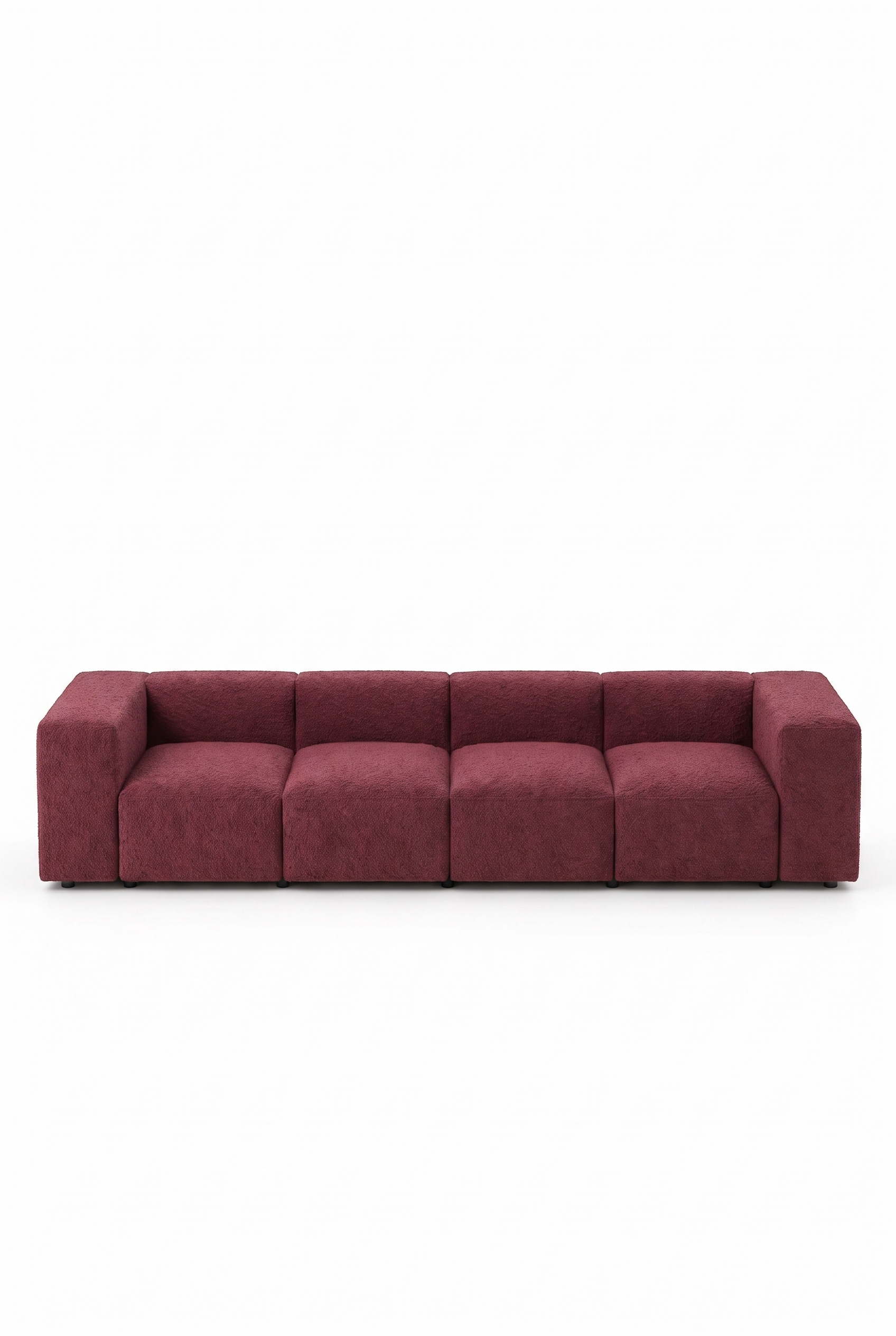 Karina Mulberry 4 Seater Sofa