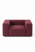 Karina Mulberry Sofa Chair