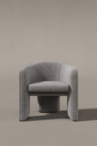 Kendra Ash Taupe Lounge Chair