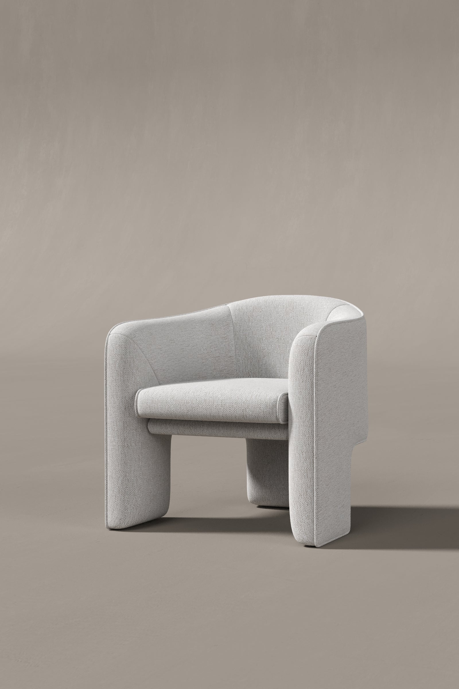 Kendra Oat Cream Lounge Chair