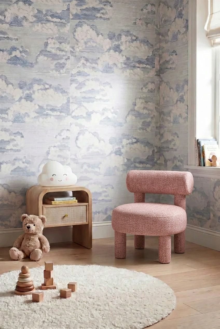 Koko Kids Mink Blush Lounge Chair