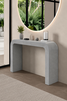 Kuzmina Grey Speckled Microconcrete Console Table
