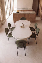 Lumetra Off White Microconcrete Dining Table 0