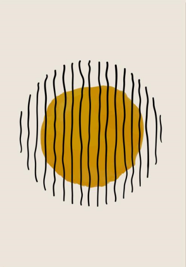 Luminous Tangle Wall Art