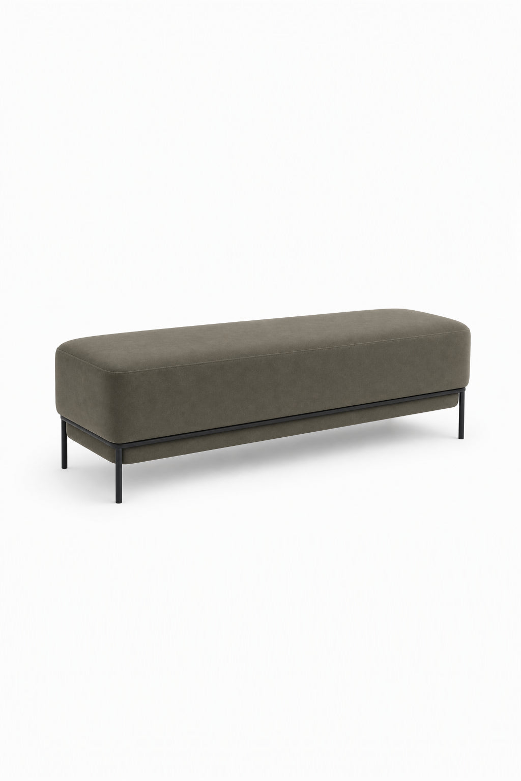 Lunis Greyish Green Bench