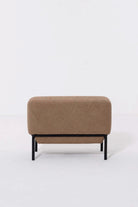 Lunis Light Brown Compact Ottoman