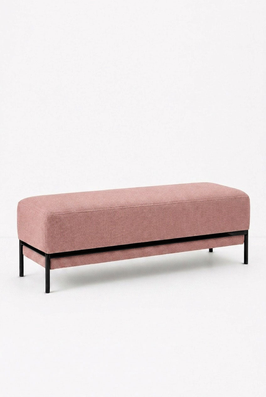 Lunis Mink Blush Bench
