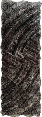 Coffee Plush - Fluffy Shaggy Rug (2 Sizes) Table Tuft Shaggy RAM 60x180 CM 