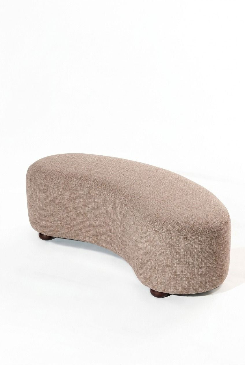 Malena Contessa Blush Curved Bench