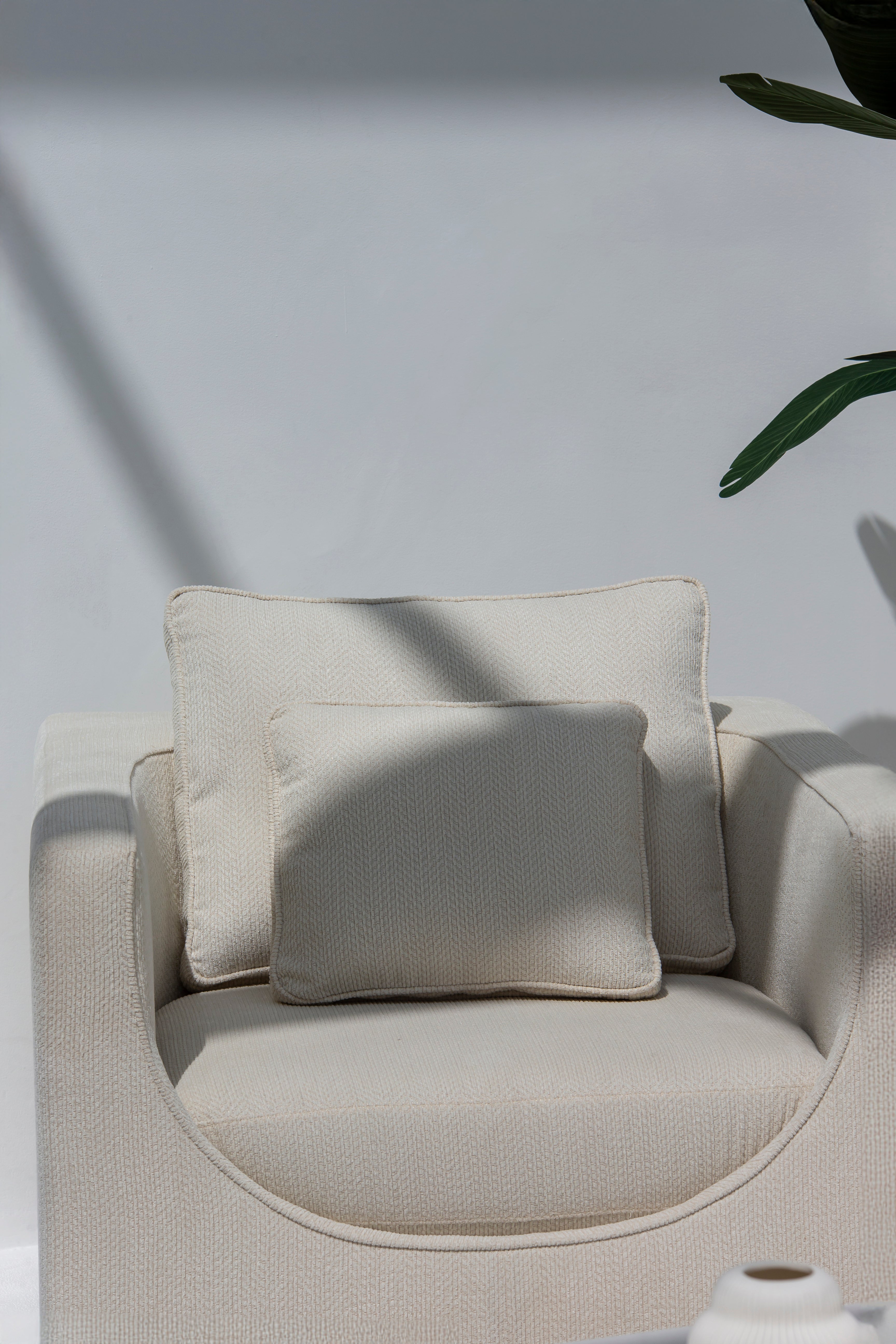 Malvina Beige Sofa Chair