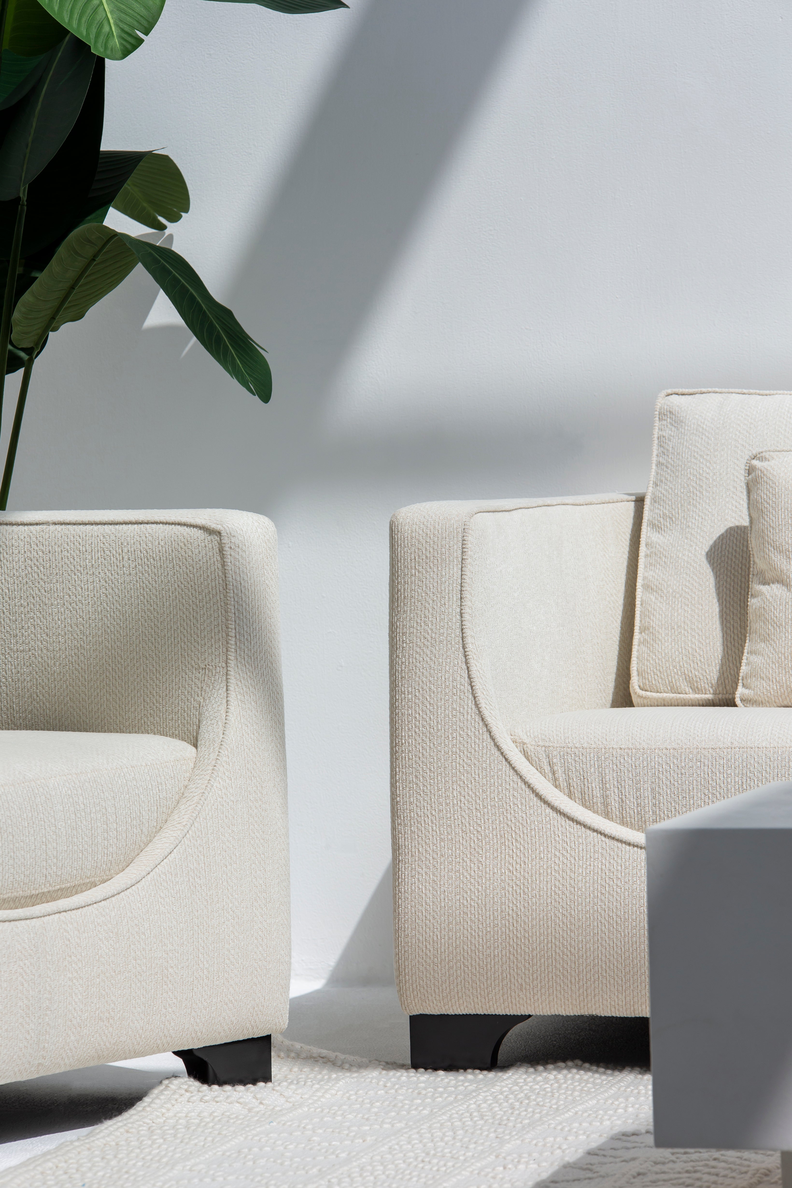 Malvina Beige Sofa Chair