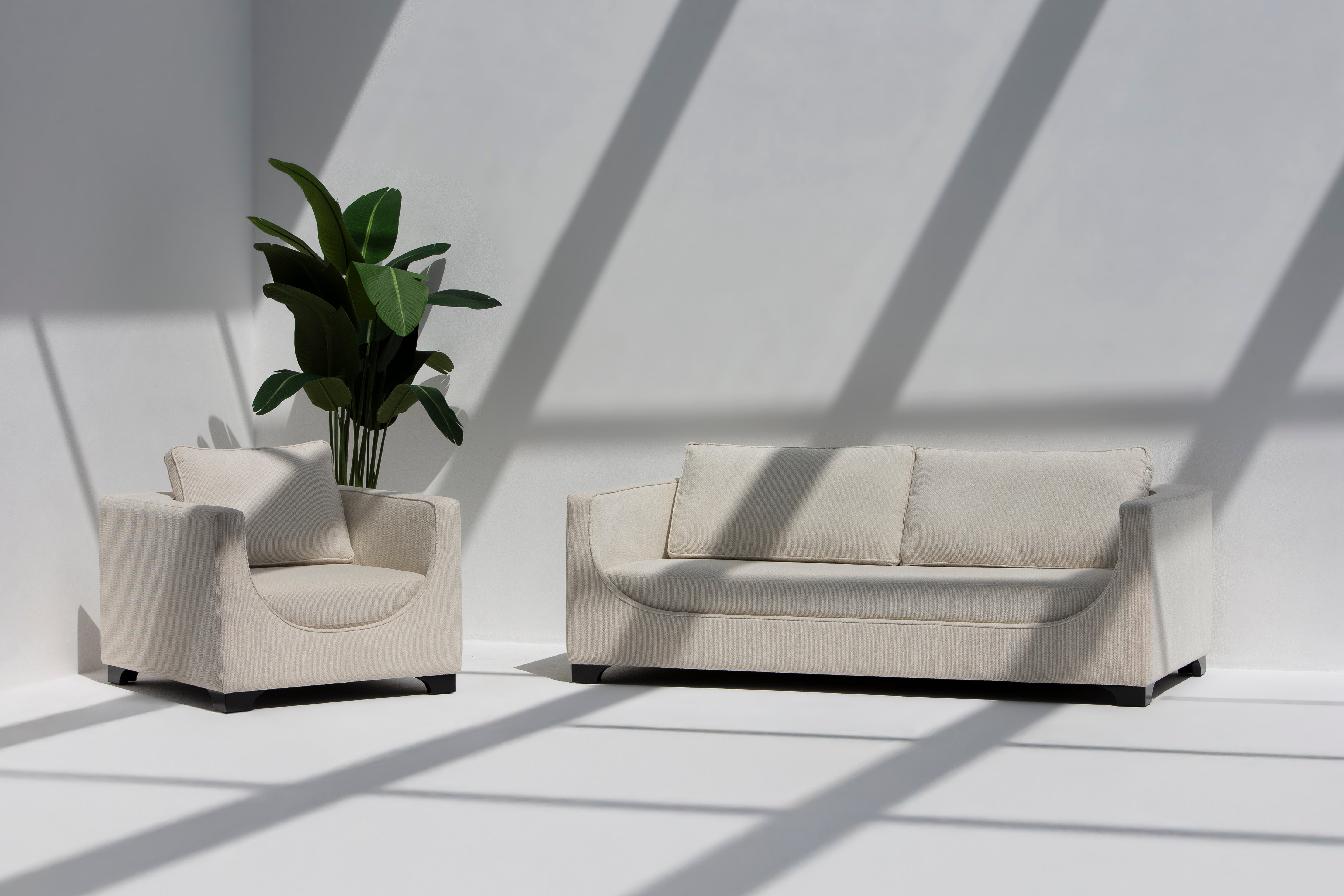 Malvina Beige Sofa Chair