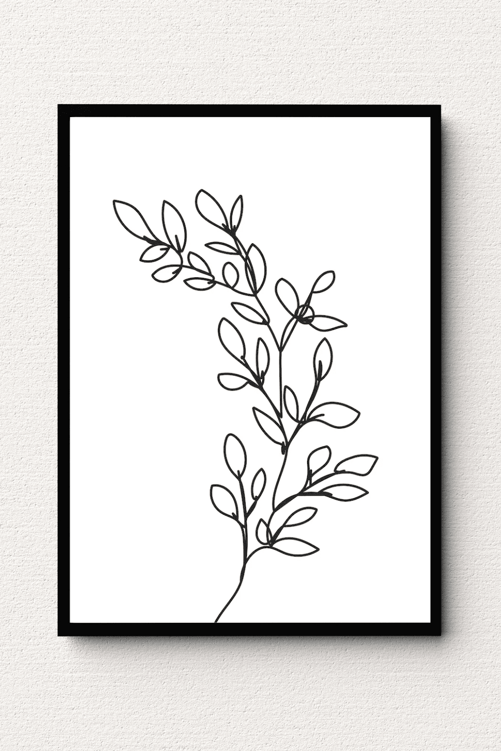 Midnight Botanical Symphony Wall Art FAI12 