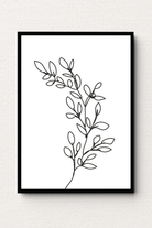 Midnight Botanical Symphony Wall Art FAI12 