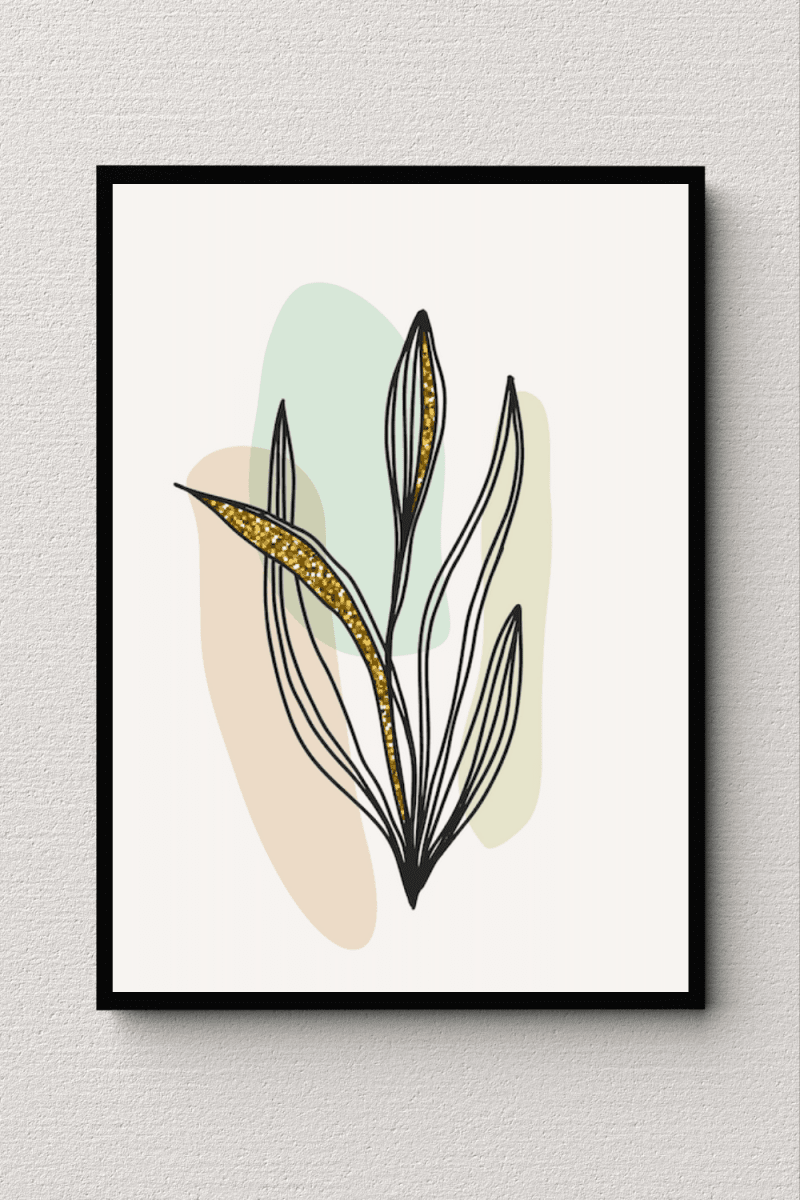Minimalist Flora Wall Art