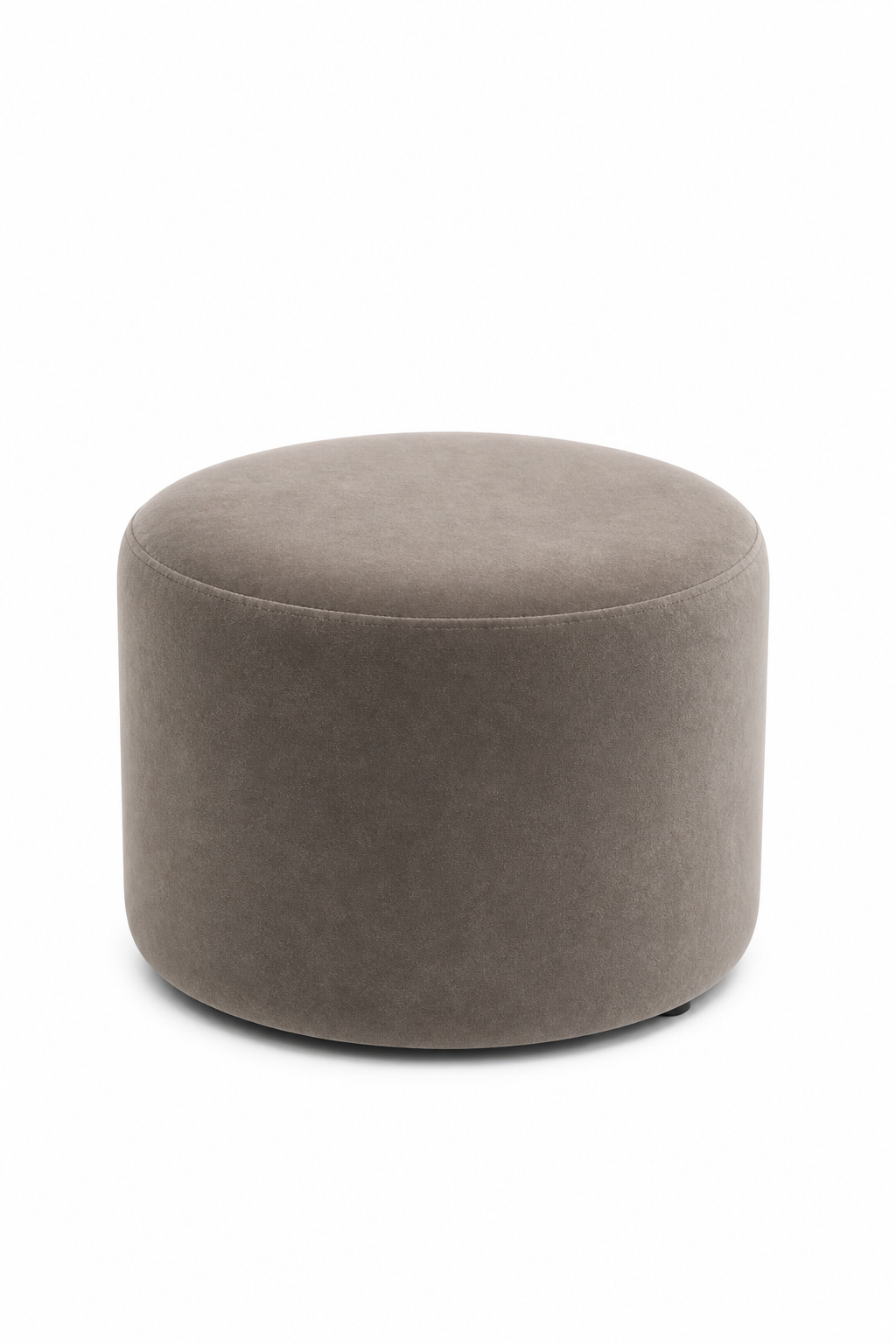 Mira Greyish Green Round Pouf (60CMx33CM)