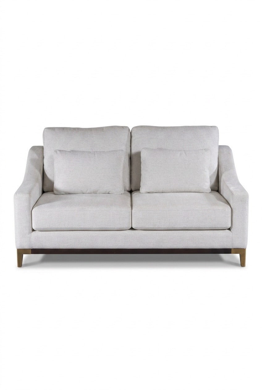 Mirelo White Boucle 2 Seater Sofa