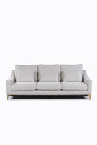 Mirelo White Boucle 3 Seater Sofa