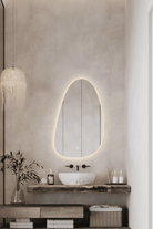 Lilia Backlit Irregular Mirror (60x100CM) Mirrors AME 