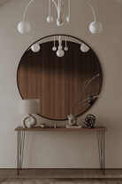 Black Round Wall Mirror (5 Sizes) Mirrors 150 CM 