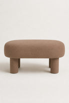 Modiva Light Brown Bench Pouf