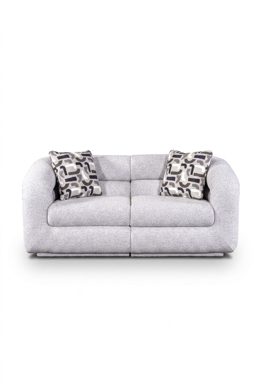 Neravo Ivory Boucle 2 Seater Sofa