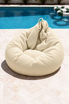 Nerlo Ivory Cream Outdoor Bean Bag