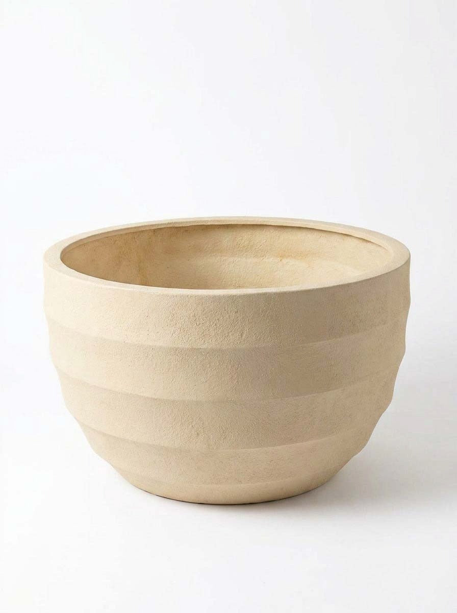 Nerox Light Beige Plant Pot