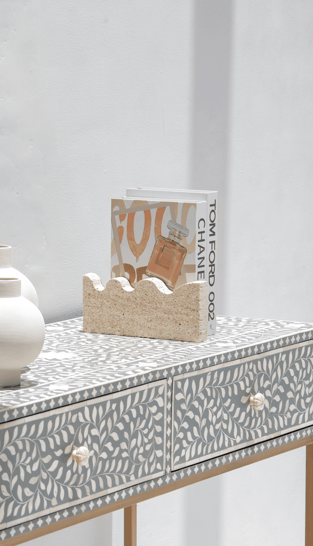 Niwala Lime Stone Bookend